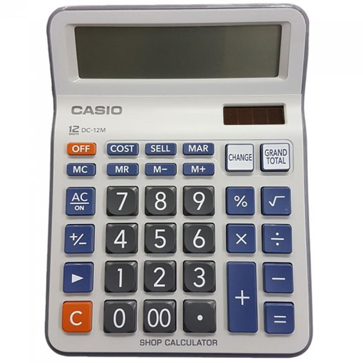 ماشین حساب کاسیو مدل DC-12M Casio DC-12M Calculator